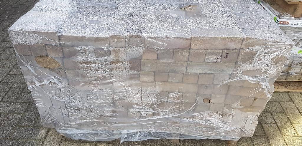 Dikformaat grijs 7x21x6 gebruikt te koop, Gebruikt, Overige typen, Ophalen of Verzenden, 10 m² of meer