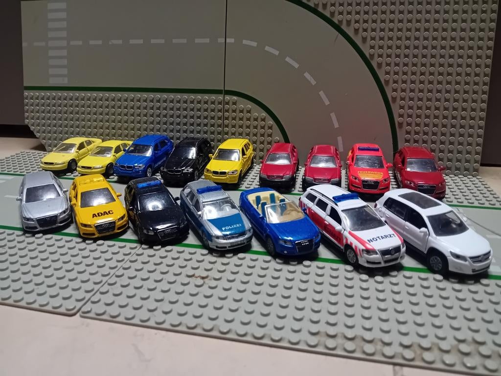 Diverse Siku modellen: Audi, VW, BMW, Volvo, Hobby en Vrije tijd, Modelauto's | Overige schalen, Ophalen of Verzenden, Gebruikt