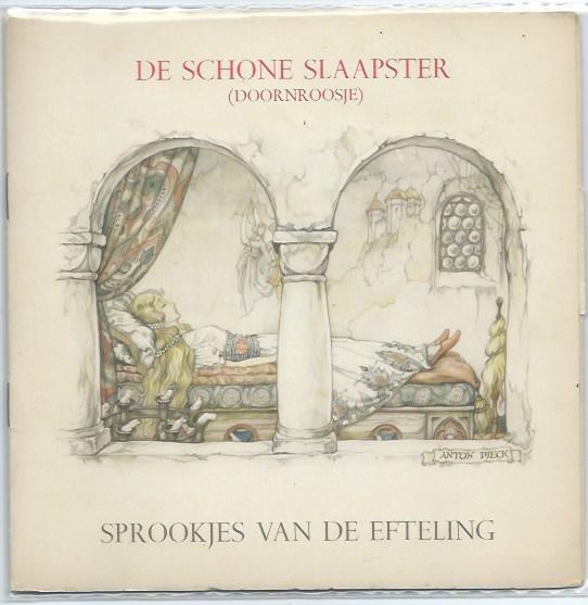 Sprookjes van de Efteling- Anton Pieck- Schone Slaapster, Verzenden, Zo goed als nieuw, Overige formaten, Levenslied of Smartlap