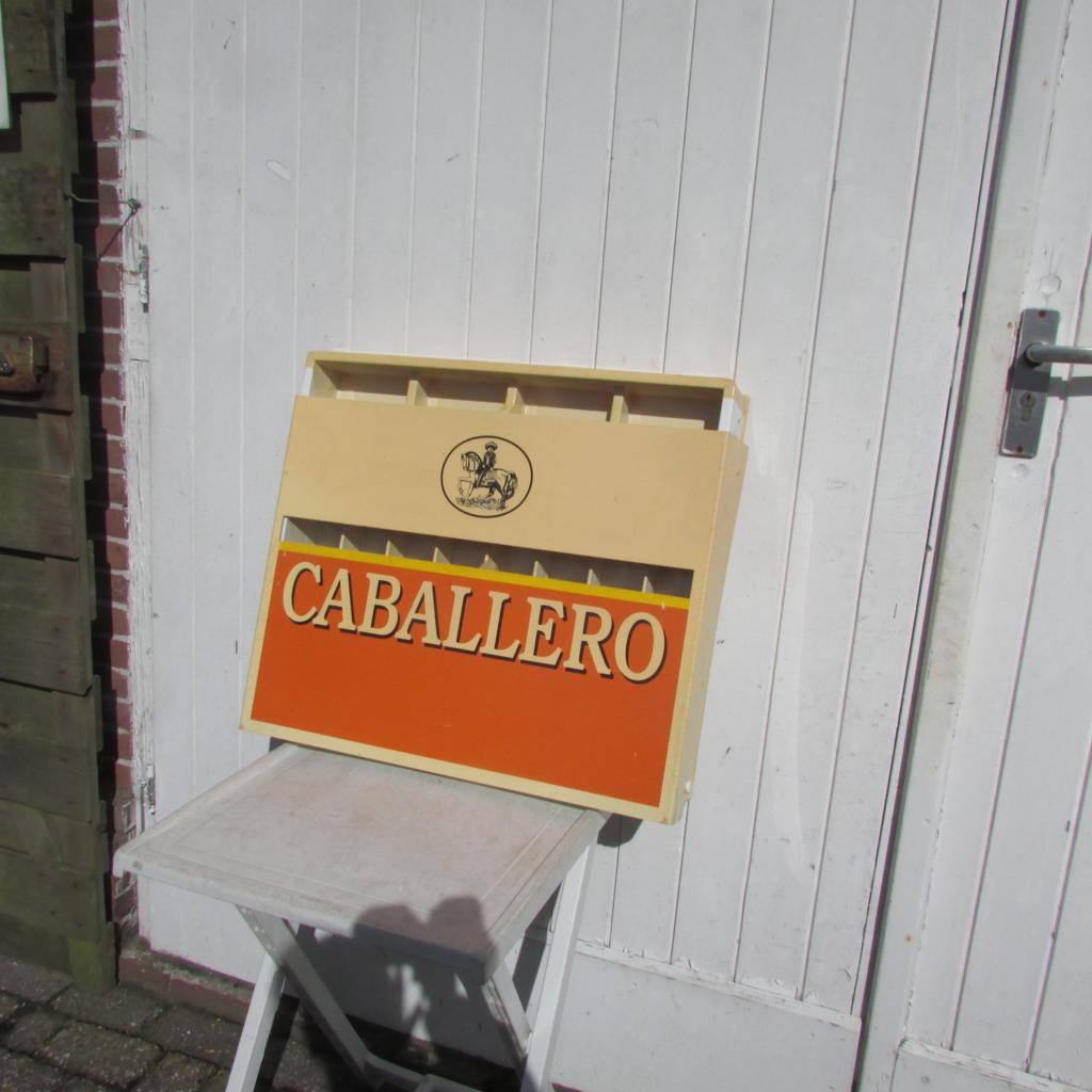 Caballero verkoop display uit een winkel van kunststof, Verzamelen, Ophalen, Gebruikt, Overige typen
