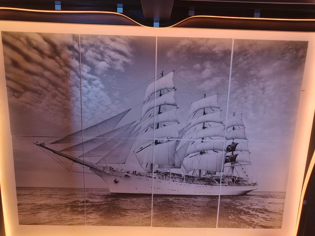 Displate Schip 8 stuks, Ophalen of Verzenden