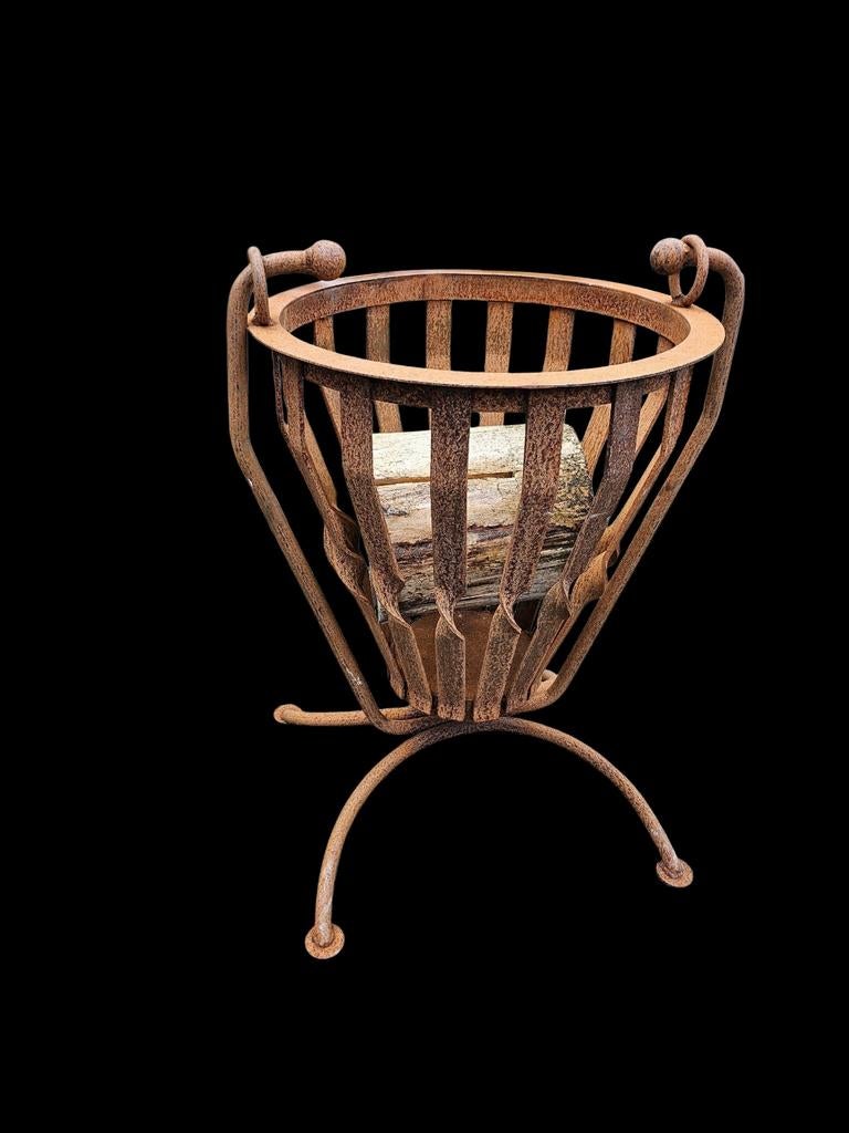 Rustieke vuurkorf van metaal - Gezellige tuinsfeer, Ophalen, Gebruikt, Onbekend@voorbeeld.com, Onbekend