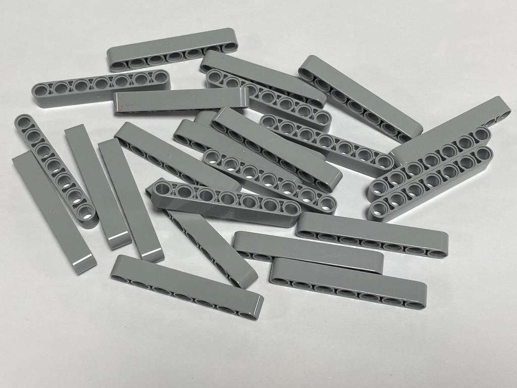 Partij 20x nieuwe dikke Lego 1x7 liftarms in diverse kleuren, Ophalen of Verzenden, Nieuw, Losse stenen, Lego