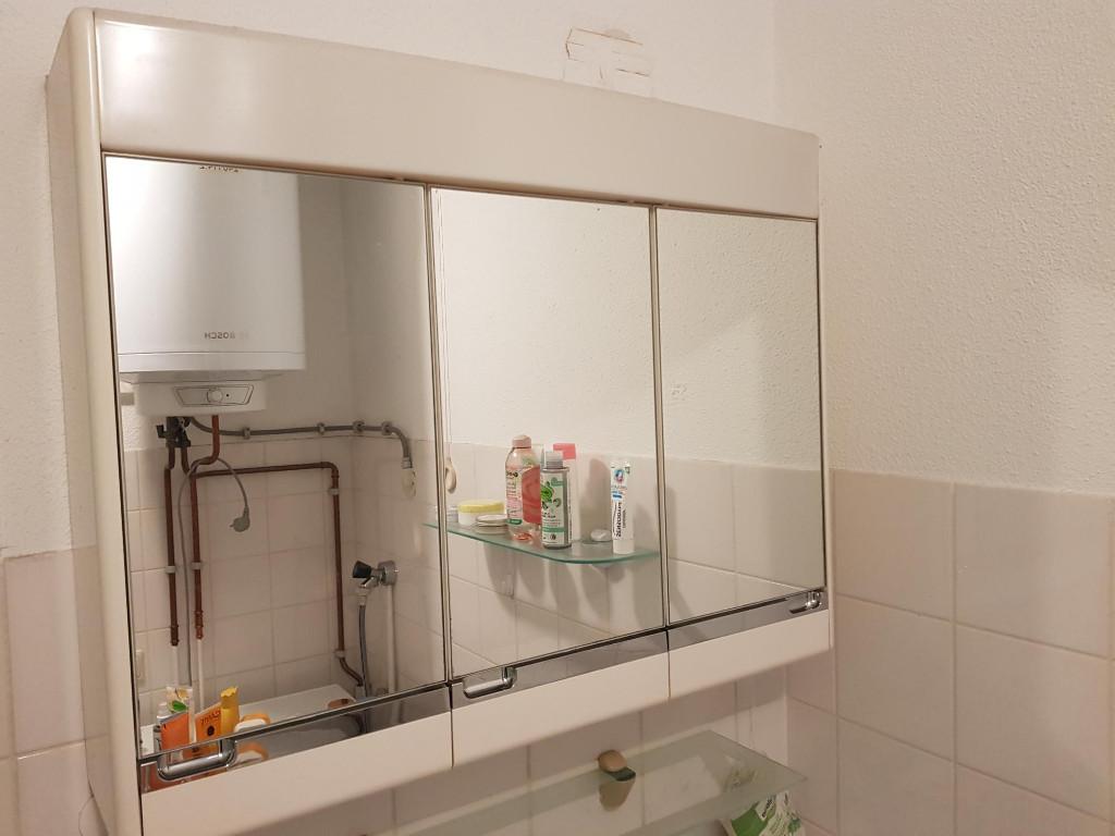 retro vintage Sieper medicijn kastje badkamer kast lamp, Ophalen, Gebruikt, Overige typen, 50 tot 100 cm