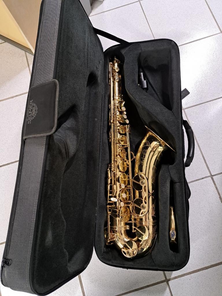 Selmer SA II tenorsaxofoon - Mooie klank, goed onderhouden, Ophalen, Gebruikt, Tenor, Met koffer