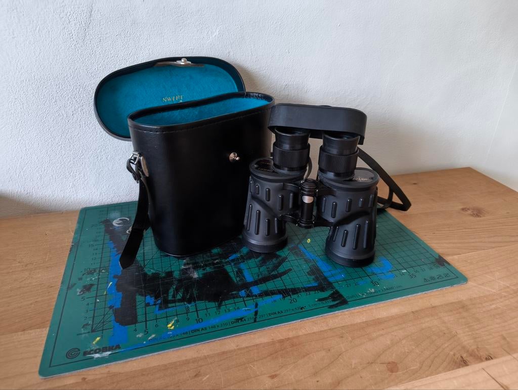 Swift Verrekijker Derby 7.5x42, Audio, Tv en Foto, Optische apparatuur | Verrekijkers, Ophalen, Minder dan 8x, Porro (met knik)