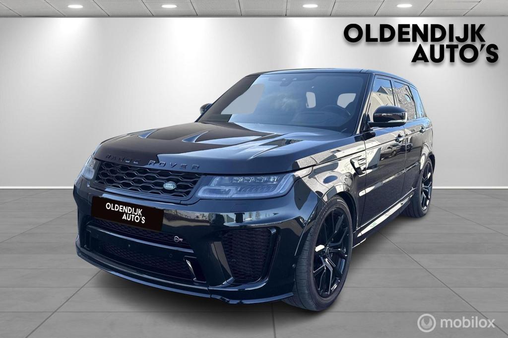 Land Rover Range Rover Sport 5.0 V8 SC SVR, Auto's, Zwart, Bedrijf, Vierwielaandrijving, SUV of Terreinwagen