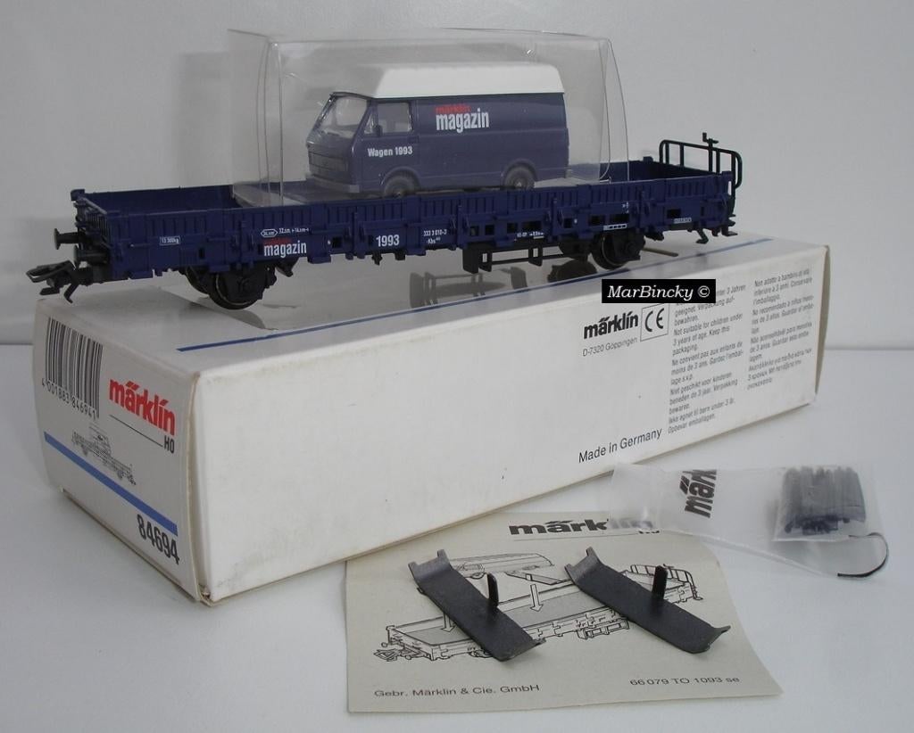 Märklin 84694 Märklin Magazin Jaarwagen 1993 !, Wisselstroom, Ophalen of Verzenden, Märklin, Nieuw