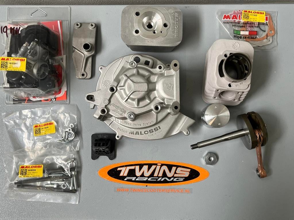 Malossi 80cc DEPS blok Piaggio Ciao Si Gilera Citta, Fietsen en Brommers, Ophalen, Nieuw, Blok, Piaggio