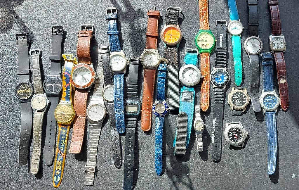 collectie horloges, Verzenden, Gebruikt