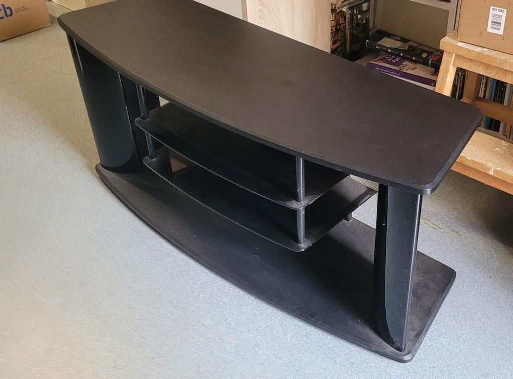 TV meubel, Ophalen, 100 tot 150 cm, Zo goed als nieuw, Minder dan 100 cm