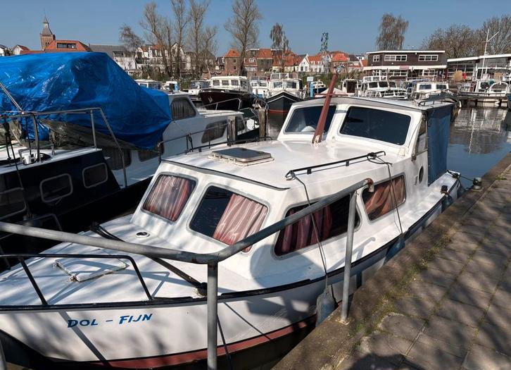 Ariadne kruiser met sterke Farymann inboard diesel motor., Ophalen, 10 tot 30 pk, Gebruikt, Staal