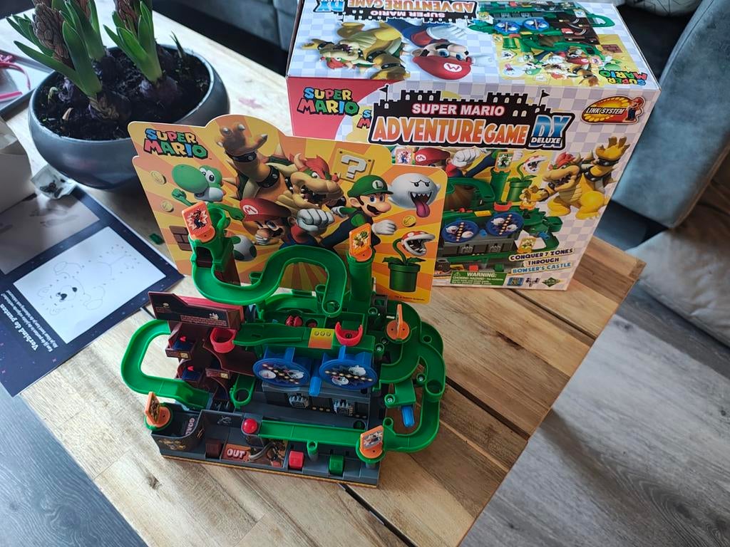 Super Mario knikkerbaan, Ophalen of Verzenden, Zo goed als nieuw, Jongen of Meisje