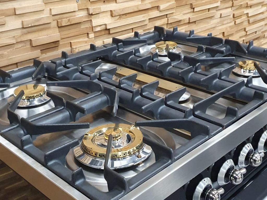 🔥Luxe Boretti Fornuis 80cm hoogglans zwart & rvs 1 oven, Niet ingevuld, 60 cm of meer, Niet ingevuld, Ophalen of Verzenden