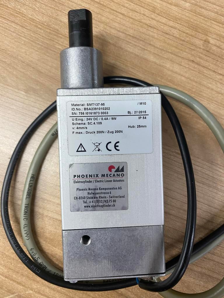 Phoenix Mecano Lineaire Actuator Motor, Ophalen of Verzenden, Gebruikt