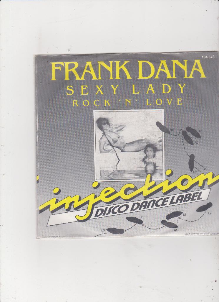 7" Single Frank Dana - Sexy Lady, Cd's en Dvd's, Ophalen of Verzenden, Gebruikt, Dance