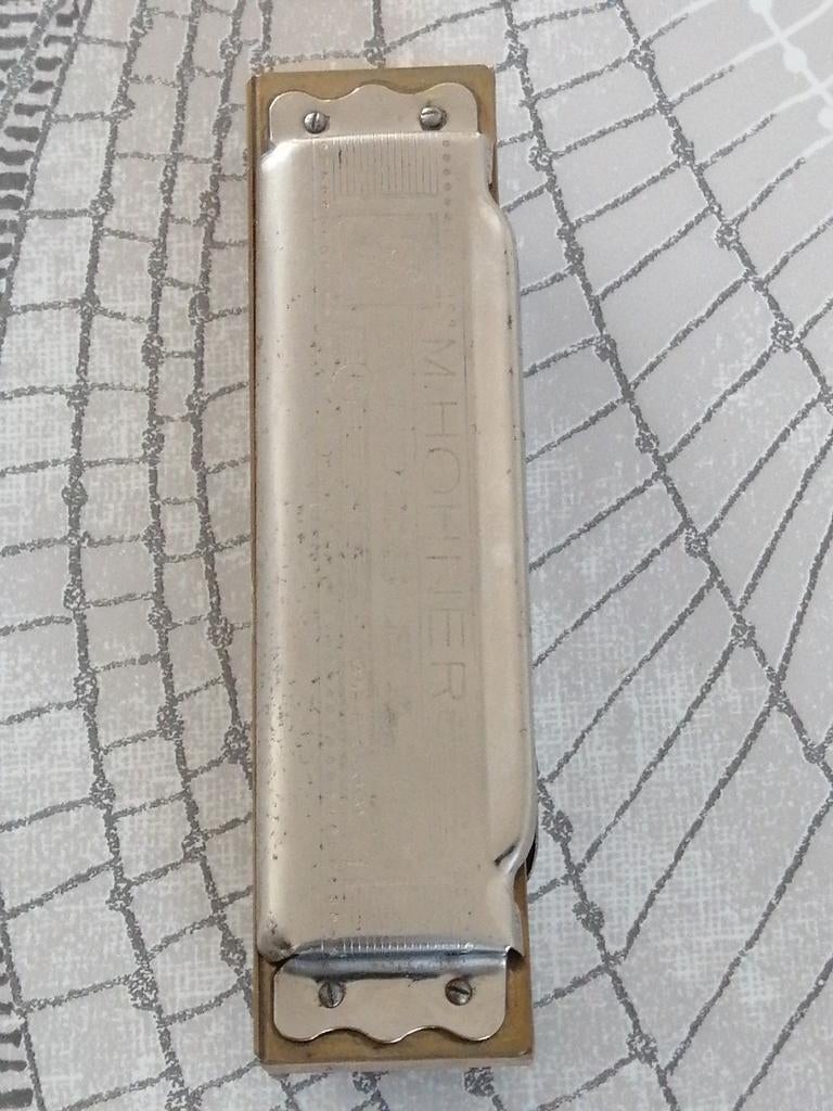 M. HOHNER BLUES HARP MADE IN GERMANY Mondharmonica, Ophalen of Verzenden, Gebruikt, Diatonisch, Overige typen