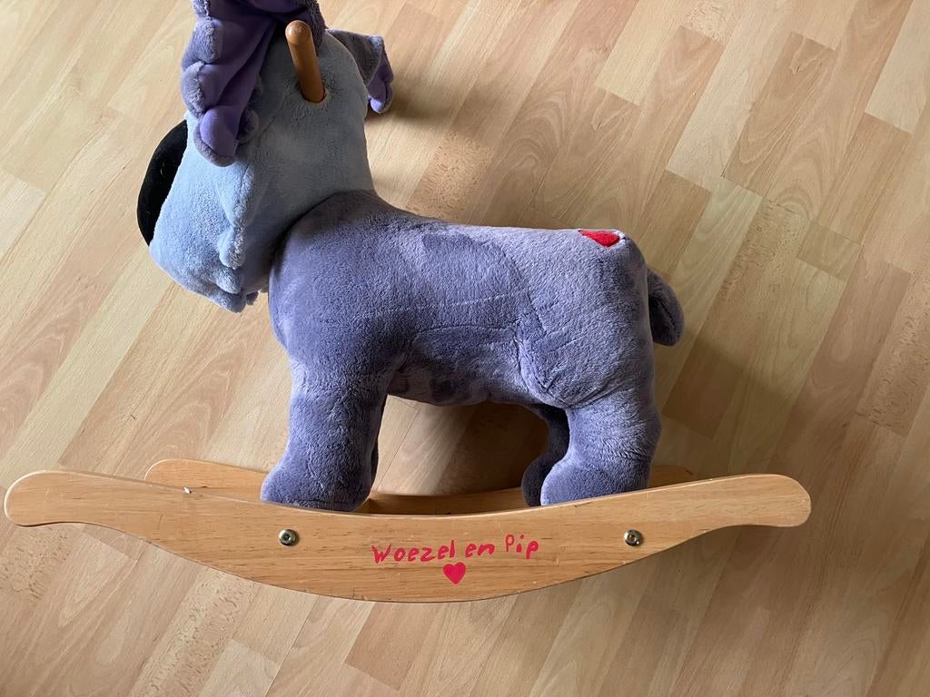 Woezel en Pip hobbelpaard izgs, Ophalen of Verzenden, Gebruikt