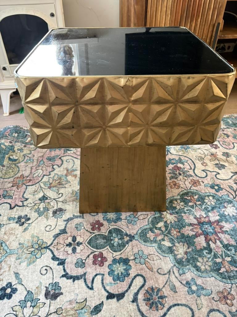 Bijzet Tafel 45 cm bij 45 cm, Huis en Inrichting, Tafels | Salontafels, Ophalen, Overige materialen, Minder dan 50 cm, Vierkant