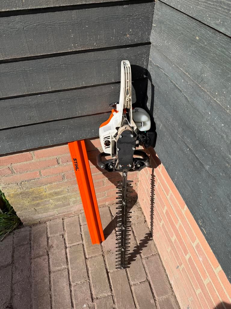 Stihl hs45 heggeschaar, Tuin en Terras, Heggenscharen, Ophalen, Zo goed als nieuw, Benzine