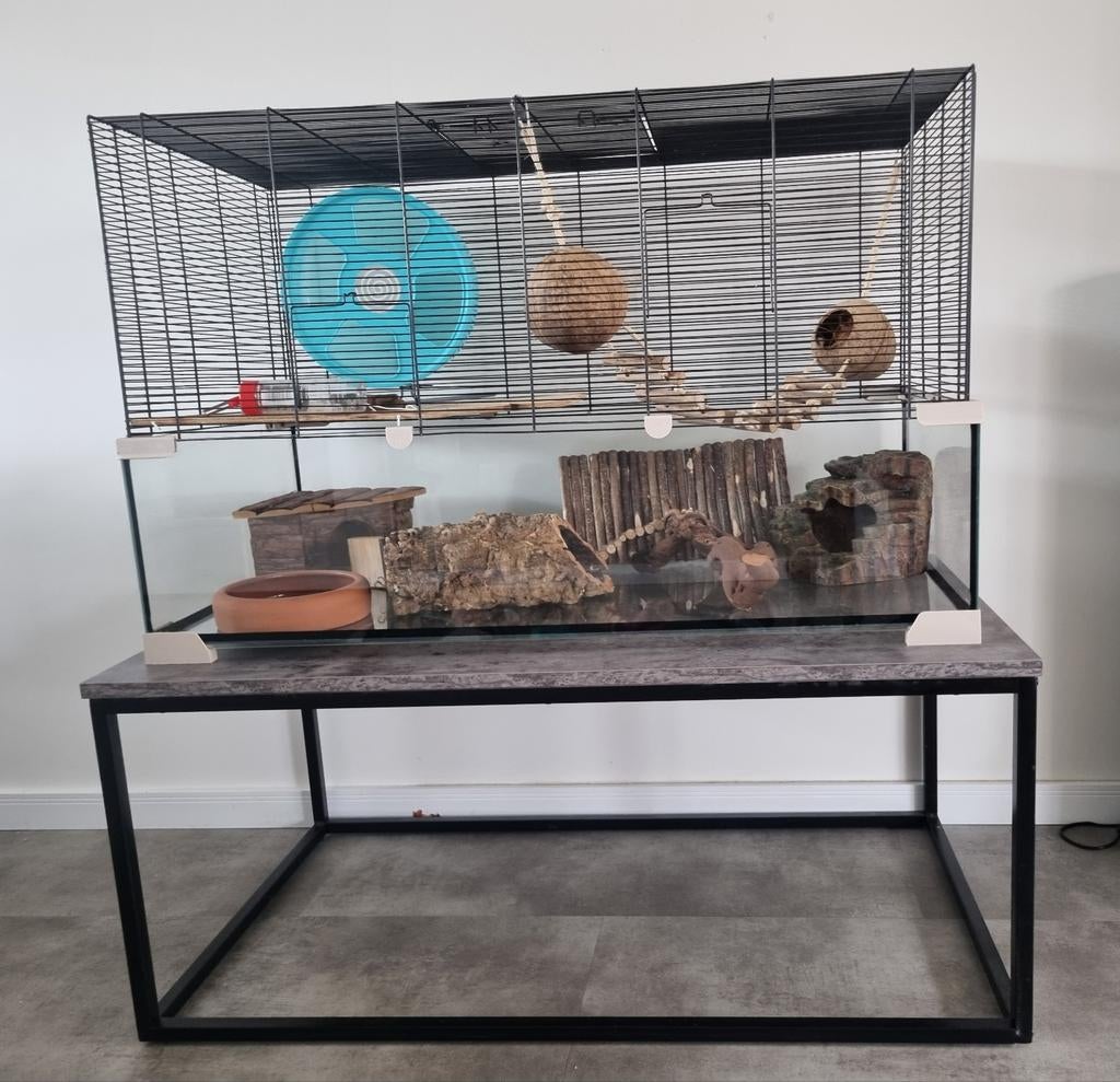 Ferplast Karat 100, Kooi, Zo goed als nieuw, Hamster, 75 tot 110 cm