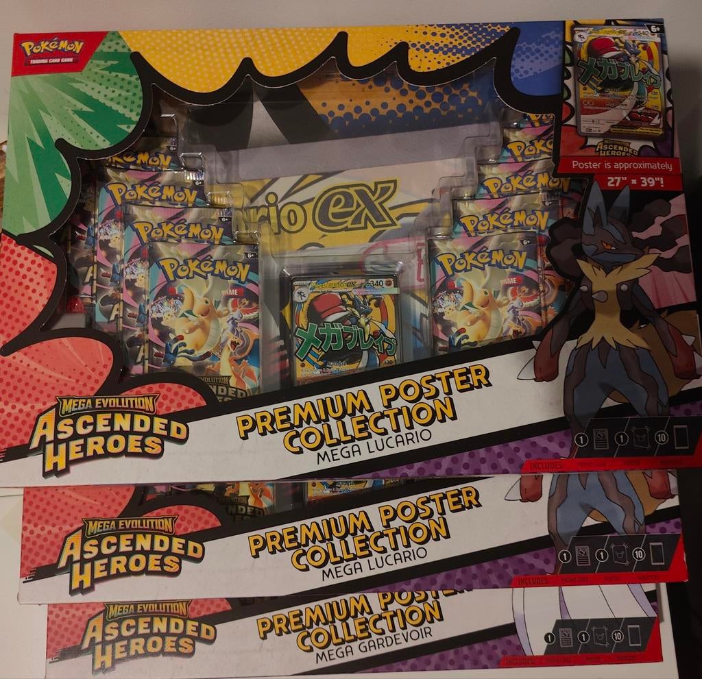 Pokémon Ascended Heroes Premium Poster Collectie, Ophalen of Verzenden, Nieuw, Overige typen