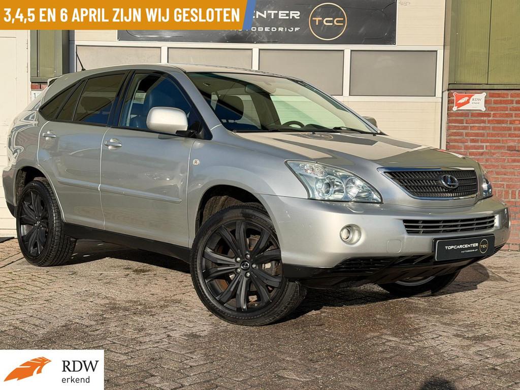 Lexus RX 400h/TREKH/LEER/CAMERA/NAVI/CRUISE/APK, Auto's, Automaat, 3311 cc, Gebruikt, Bedrijf
