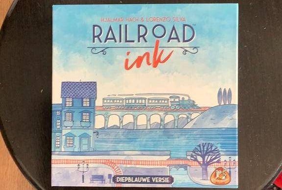 Railroad ink roll and write, Hobby en Vrije tijd, Gezelschapsspellen | Bordspellen, Zo goed als nieuw, Ophalen