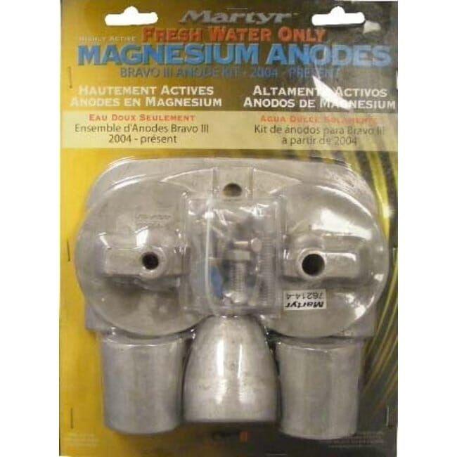 QuickSilver MerCruiser magnesium anode kit voor Bravo 3 2004, -, Verzenden, -, Nieuw