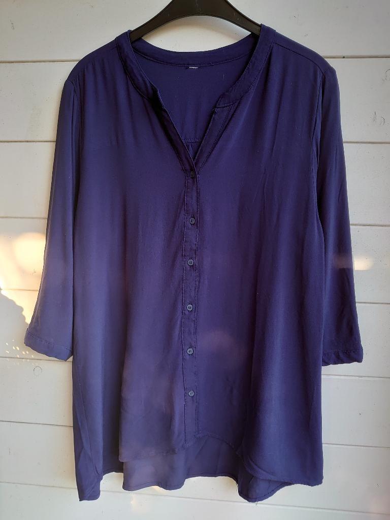 blouse Street One maat 42, Zo goed als nieuw, Verzenden, Blauw, Maat 42/44 (L)