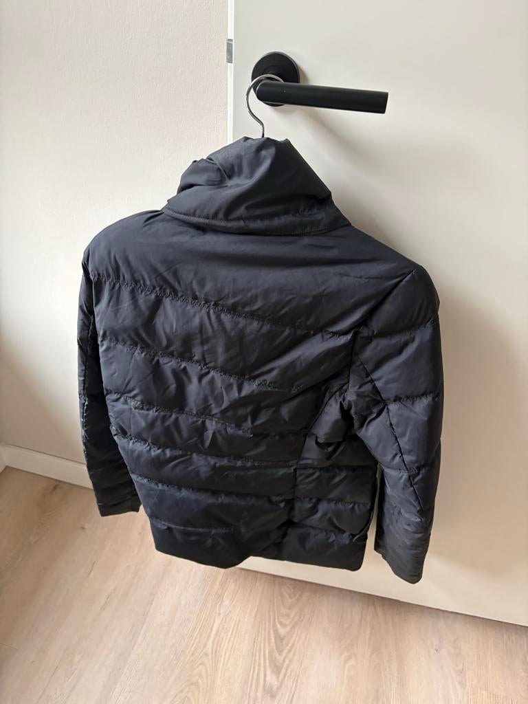 Tommy Hilfiger Dames Winterjas Maat M - Zwart, Ophalen of Verzenden, Gedragen, Maat 38/40 (M), Zwart