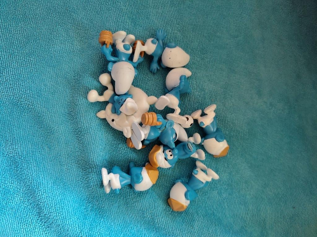 Smurf poppetjes van de AH, Ophalen of Verzenden, Gebruikt, Verschillende Smurfen, Poppetje, Figuurtje of Knuffel