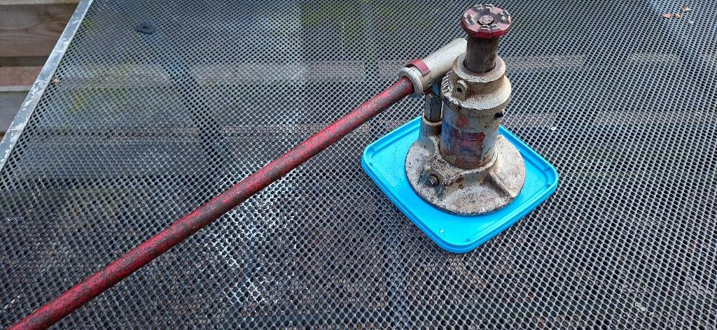 Krik, Ophalen, Gebruikt, Hydraulisch, Garagekrik