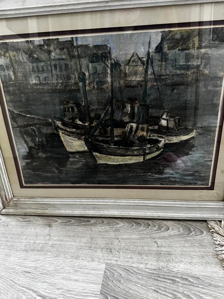 Kunst schilderij antieke, Antiek en Kunst, Ophalen of Verzenden