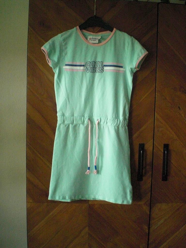 Prachtig Jurkje van Orange Stars. Maat 140, Meisje, Ophalen of Verzenden, Zo goed als nieuw, Jurk of Rok