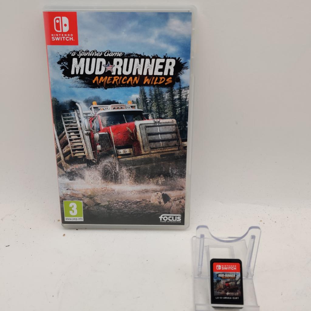 Spintires: MudRunner American Wilds Edition - Switch €19.99, Ophalen, N, N, 1 speler