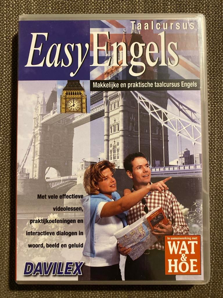 Easy Engels Taalcursus - Davilex (CD-ROM), Ophalen of Verzenden, Zo goed als nieuw