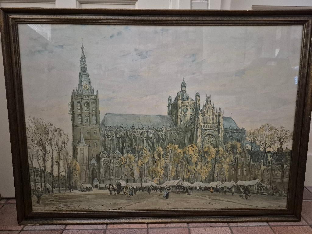 St Jan schilderij, Ophalen