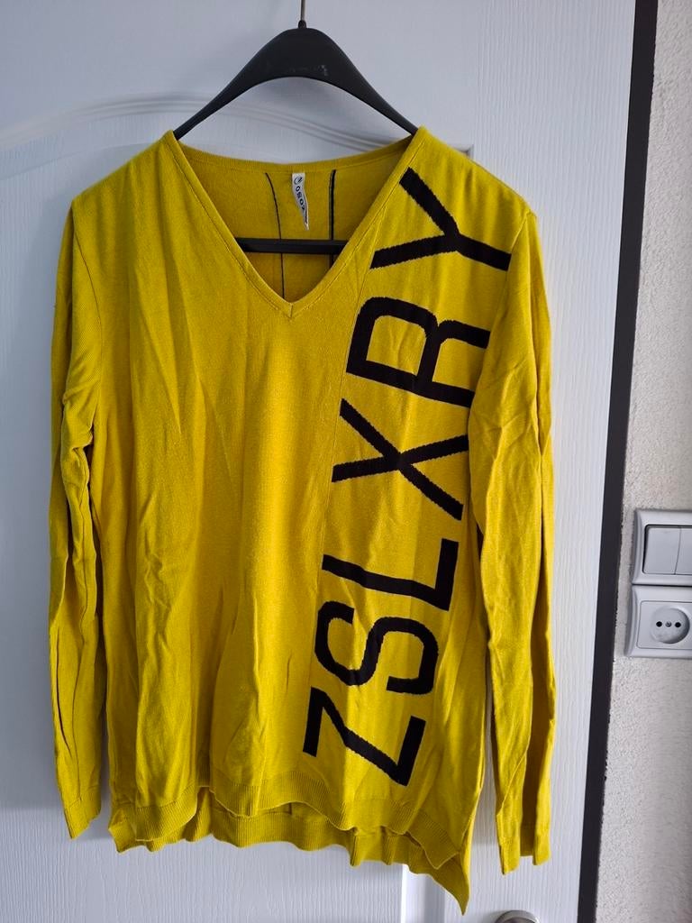 Leuk Zoso truitje Maat M, Maat 38/40 (M), Geel, Ophalen of Verzenden, Zo goed als nieuw