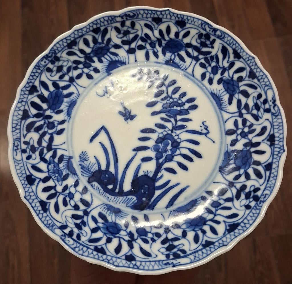 Antiek - Chinees porselein - lange lijs - 18e eeuw - kangxi, Antiek en Kunst, Antiek | Porselein, Ophalen of Verzenden