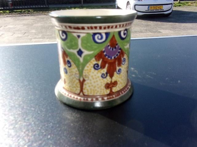 plateel potje / vaasje, Ophalen of Verzenden