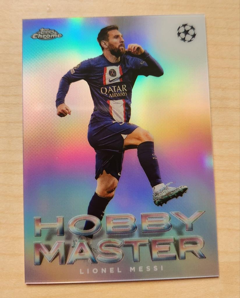 Topps Chrome Lionel Messi Hobby master, Ophalen of Verzenden, Nieuw, Buitenlandse clubs, Spelerskaart