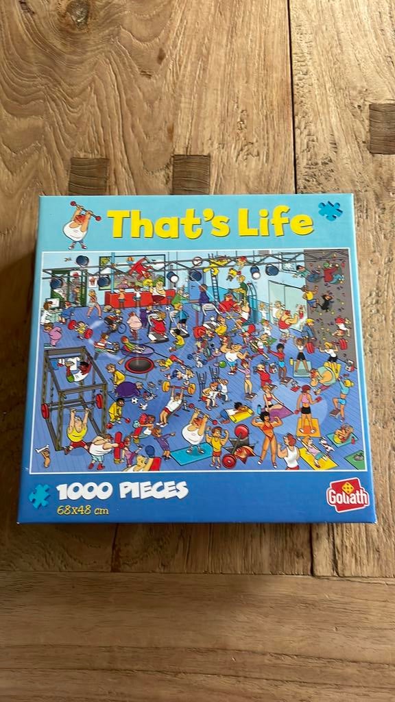 That’s Life Goliath legpuzzel 1000 stukjes 68x48, Ophalen of Verzenden, 500 t/m 1500 stukjes, Zo goed als nieuw