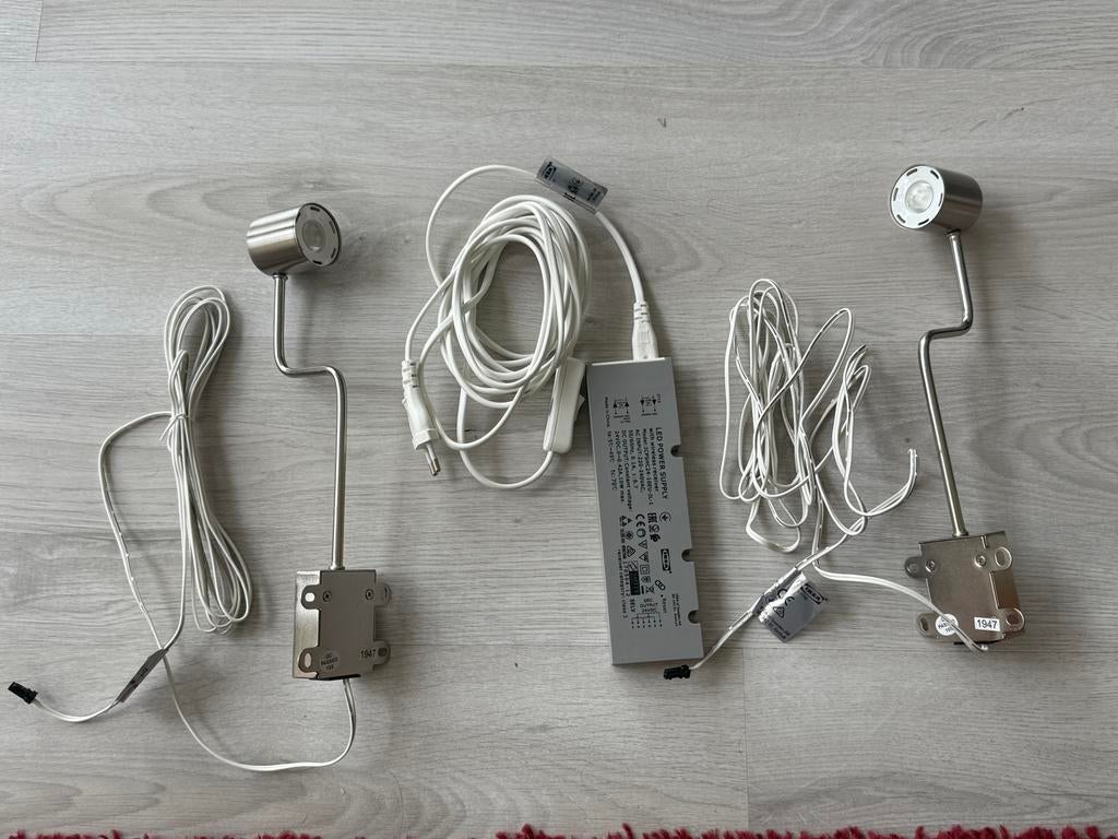 2x IKEA Urshult LED met tradfri driver, Led-lamp, Minder dan 30 watt, Overige fittingen, Ophalen of Verzenden