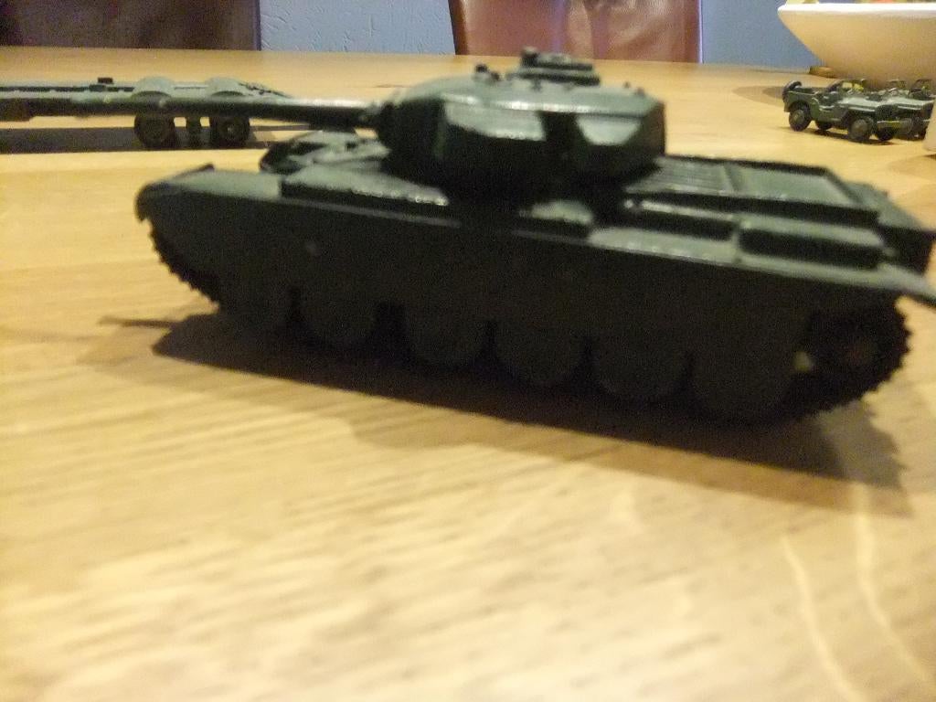 dinky tank centurion, Ophalen of Verzenden, Gebruikt, Auto, Dinky Toys