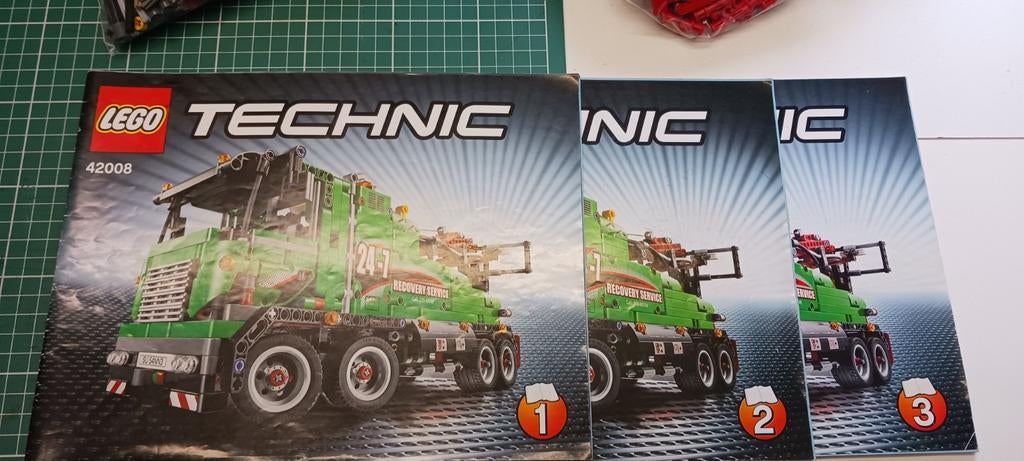 Technic lego 42008, Ophalen of Verzenden, Zo goed als nieuw