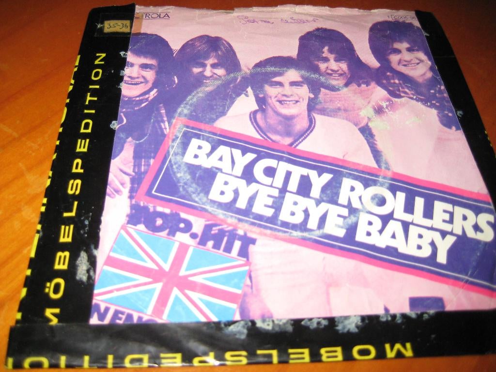 Bay City Rollers: Bye bye baby, Cd's en Dvd's, Vinyl Singles, Ophalen of Verzenden, Zo goed als nieuw, Pop, Single