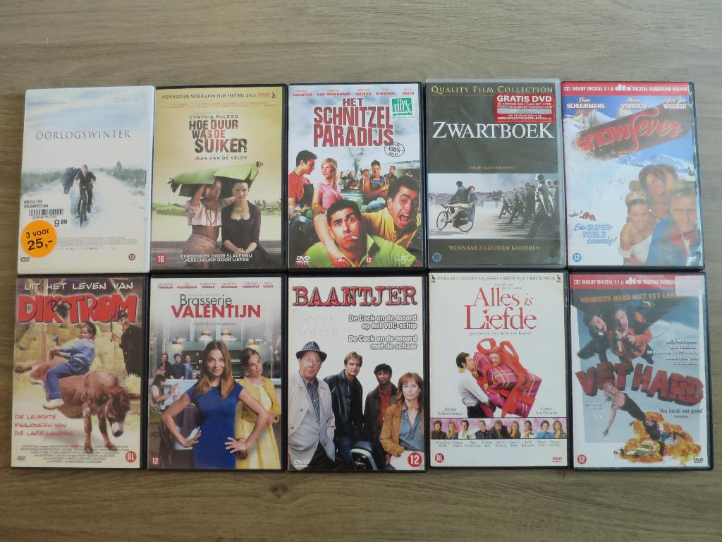 Nederlandse Films & Cabaret – Kies je eigen bundel!, Alle leeftijden, Ophalen of Verzenden, Zo goed als nieuw, Actie en Avontuur