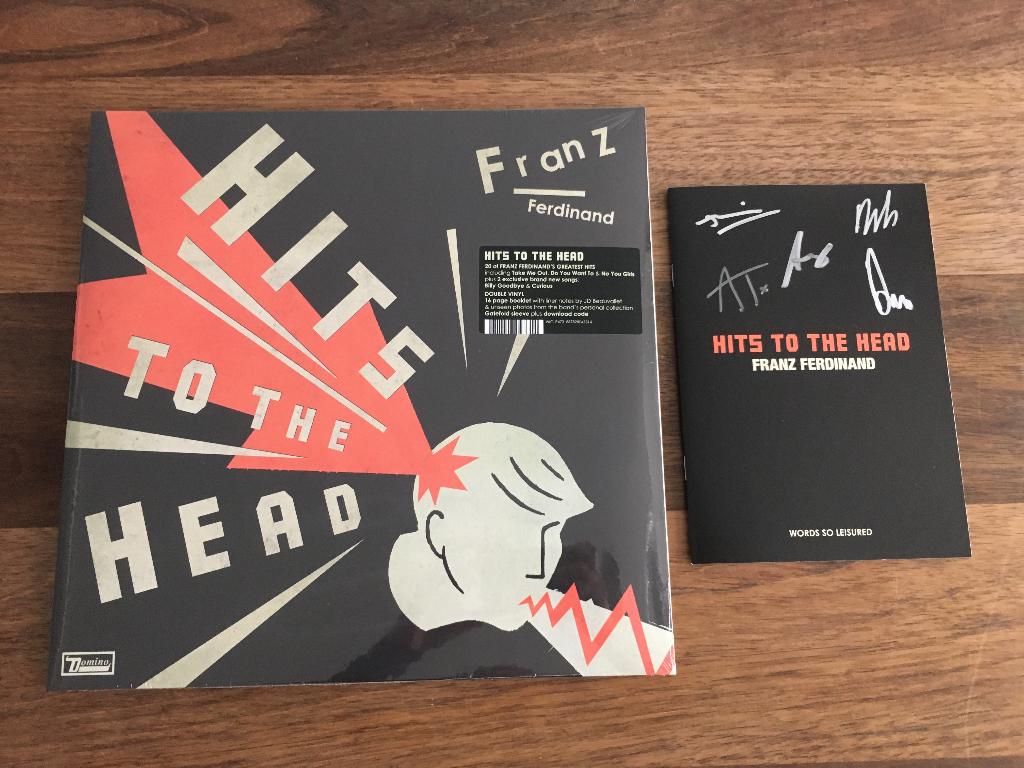 Vinyl 2LP Franz Ferdinand Hits To The Head GESIGNEERD NIEUW, Geseald, 2020 tot heden, Ophalen of Verzenden, 12 inch
