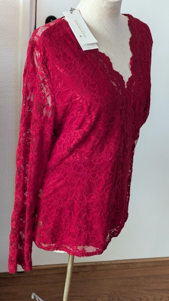 Rinascimento bordeaux blouse L, Nieuw, Ophalen of Verzenden, Rood, Rinascimento